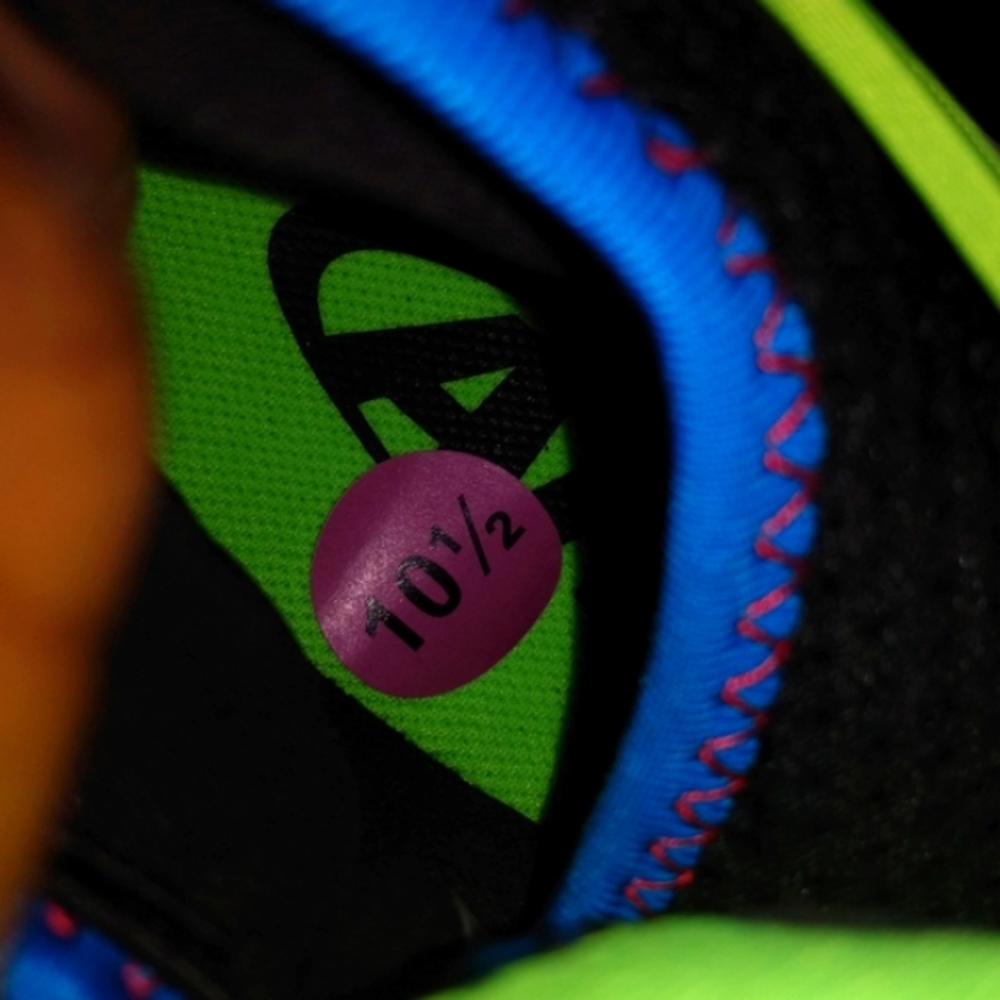 And1 Multicolor Basketball Shoes - Red, Orange, Blue, Yellow - Picture 8 of 10